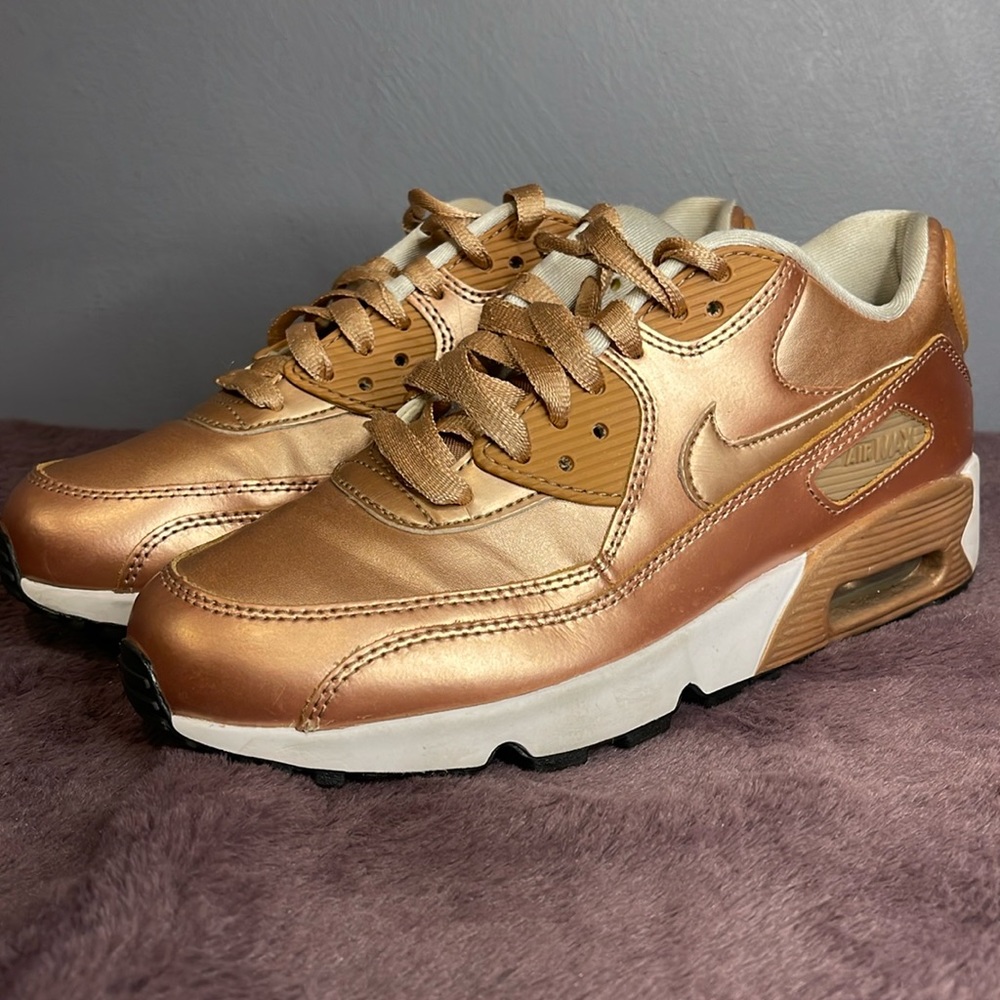 Nike Air Max 90 SE GS Metallic Bronze